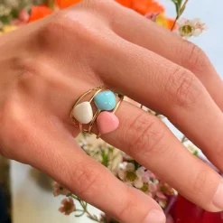 Anello Semino d'Amore Gold Pastel