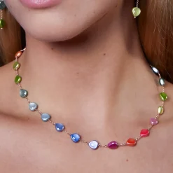 Girocollo Semino d'Amore Rainbow Double
