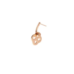 Mono Orecchino Hook Cross Silver