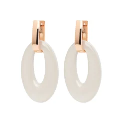 Orecchini Oval Chain