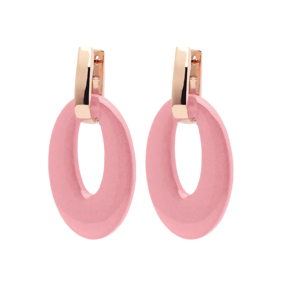 Orecchini Oval Chain