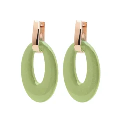 Orecchini Oval Chain